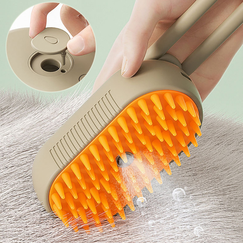 3-in-1 Steam Pet Grooming Brush for Cats & Dogs - Image 6