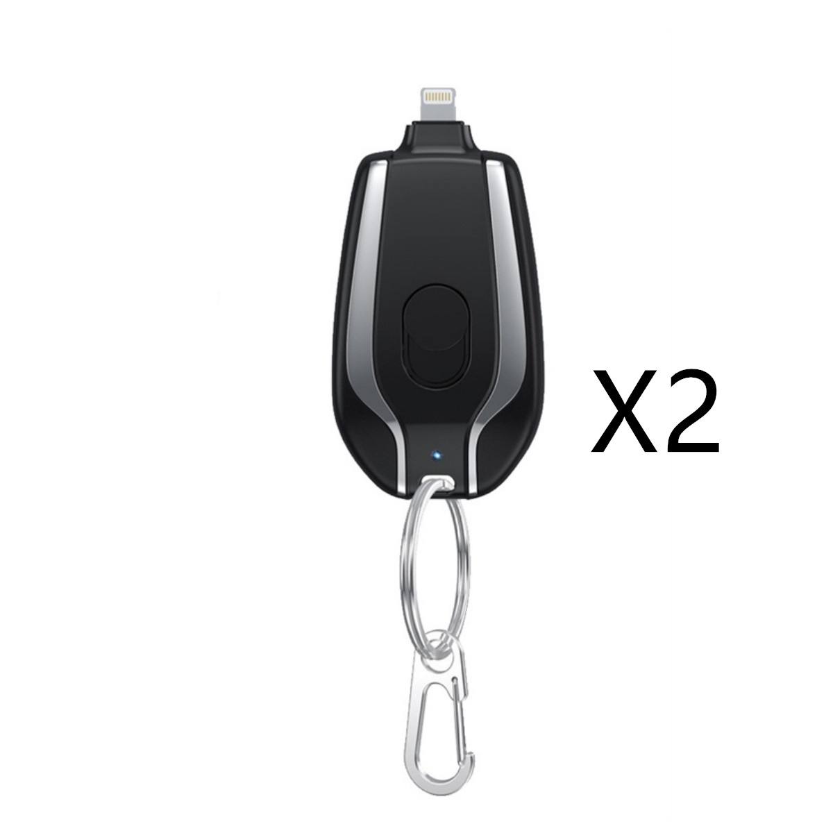 Mini Keychain Power Bank 1500mAh (Type-C Fast Charging) - Image 4