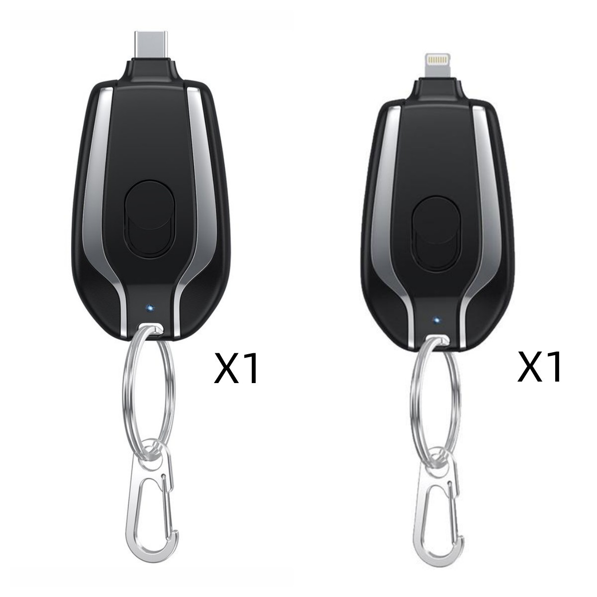 Mini Keychain Power Bank 1500mAh (Type-C Fast Charging) - Image 6